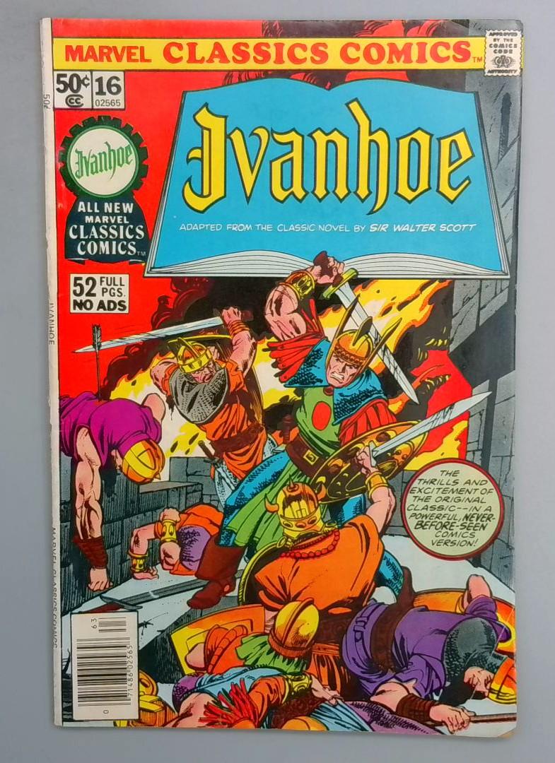 Marvel Classics Comics #16 FN Ivanhoe Marvel Comics, 1977 SN1