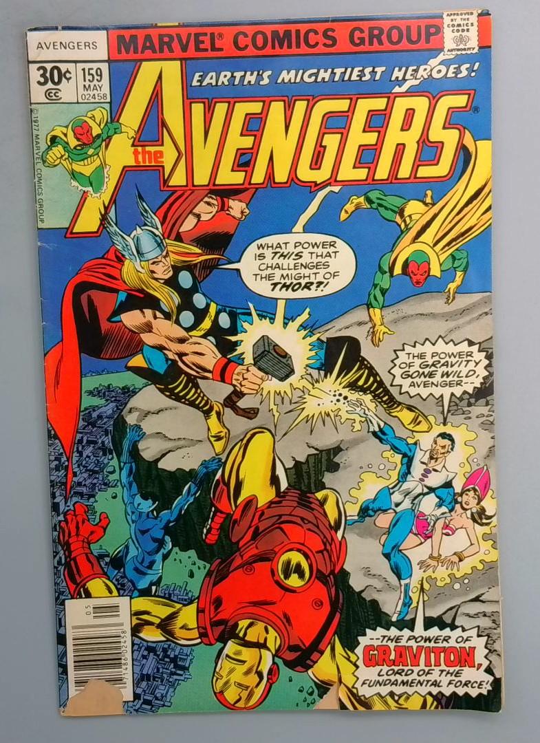 AVENGERS #159 Marvel 1977 SN1