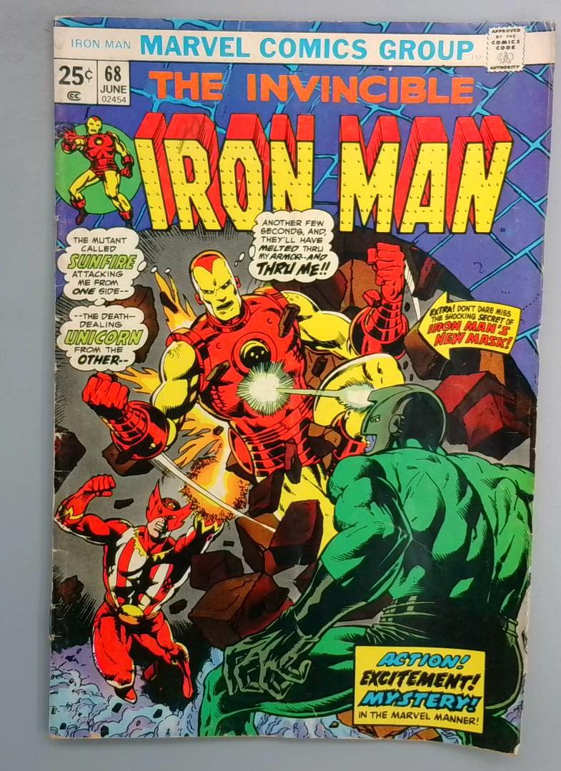 IRON MAN #68 Marvel Comics 1974 SN1