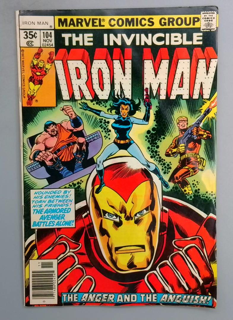 IRON MAN #104 Madame Masque Marvel 1977 SN1