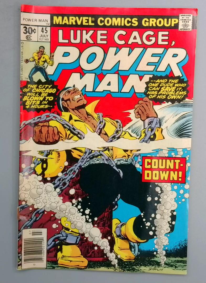 Power Man #45, Marvel, 1977 SN1