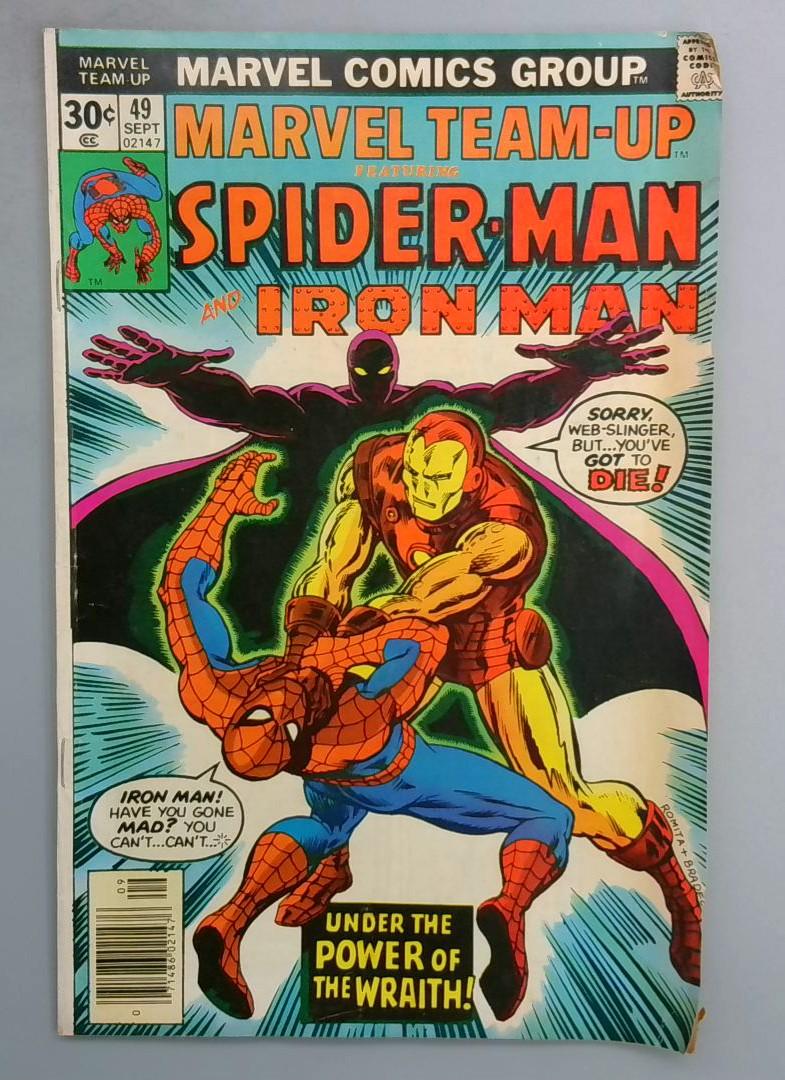 MARVEL TEAM-UP #49 Iron Man Team-Up Marvel 1976 SN1