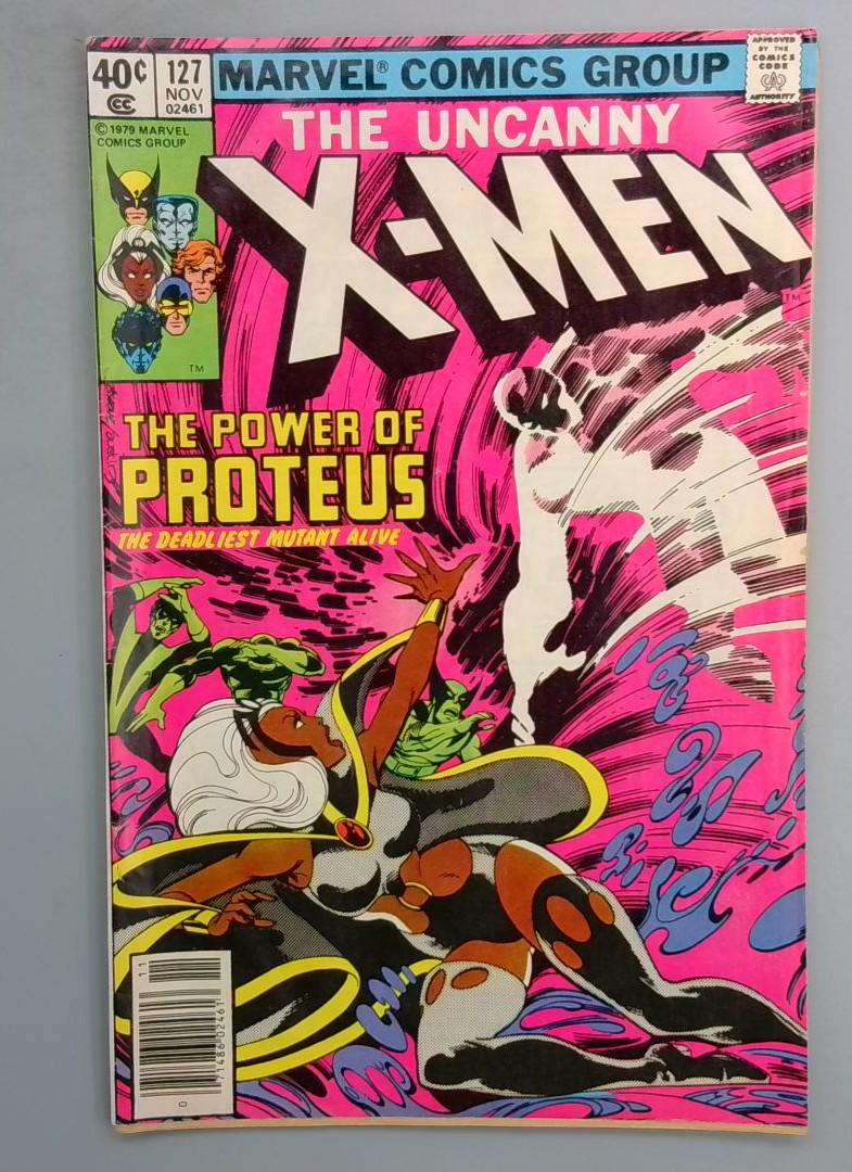 X-MEN #127B Proteus Appearance DETACHED COVER Marvel 1979 SN1