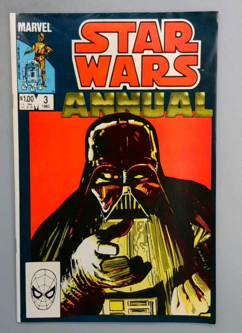 STAR WARS ANNUAL #3 VF DIRECT EDITION Marvel 1983 SN1