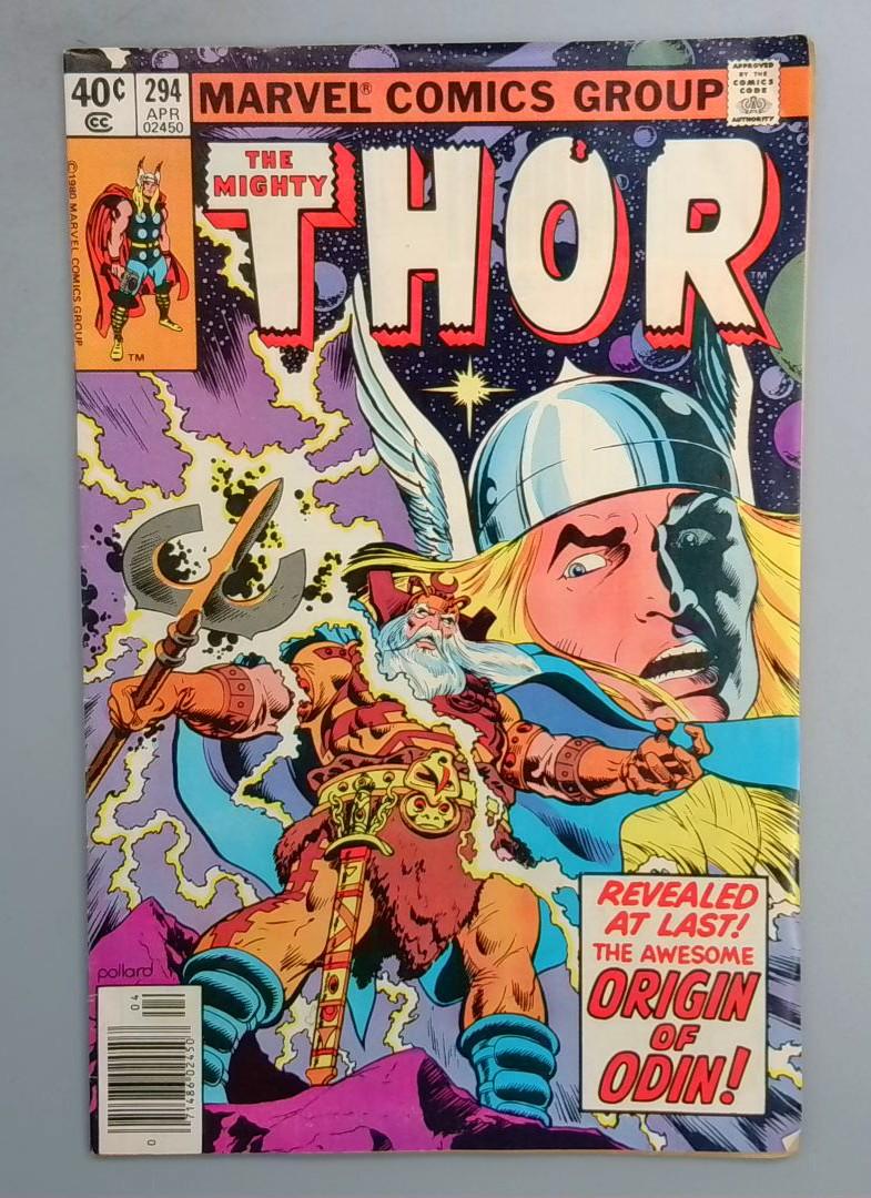 THOR #294B 1st Magni and Modi NEWSSTAND Marvel 1980 SN1