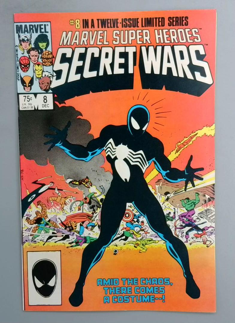 Marvel Super Heroes Secret Wars #8 VF/NM Symbiote Suit Origin Marvel 1984