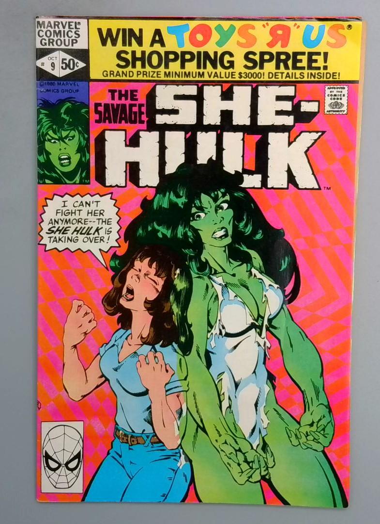 SAVAGE SHE-HULK #9 1st Appearance of Ultima Marvel 1980 SN1
