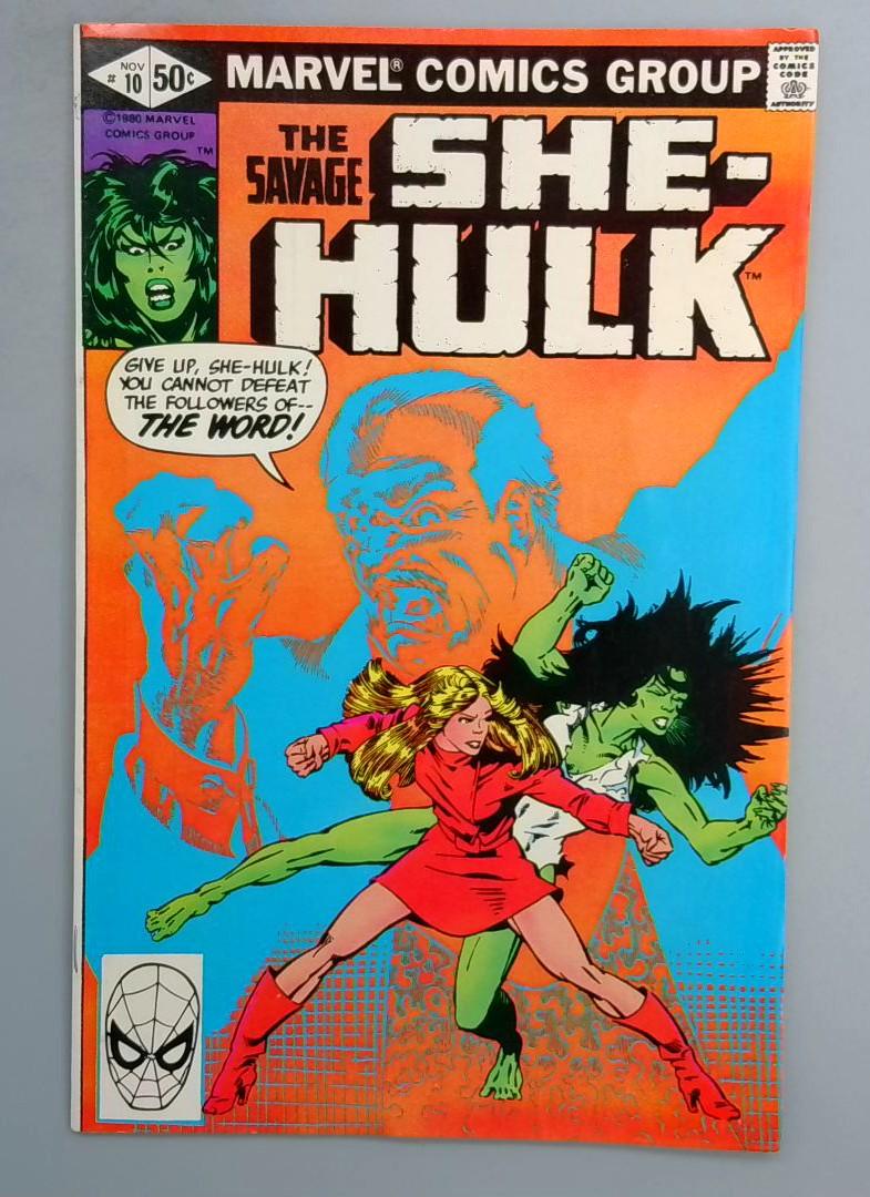 SAVAGE SHE-HULK #10 DIRECT EDITION Marvel 1980 SN1