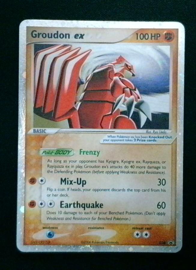 Groudon ex - 100HP - Holo Rare - 2004