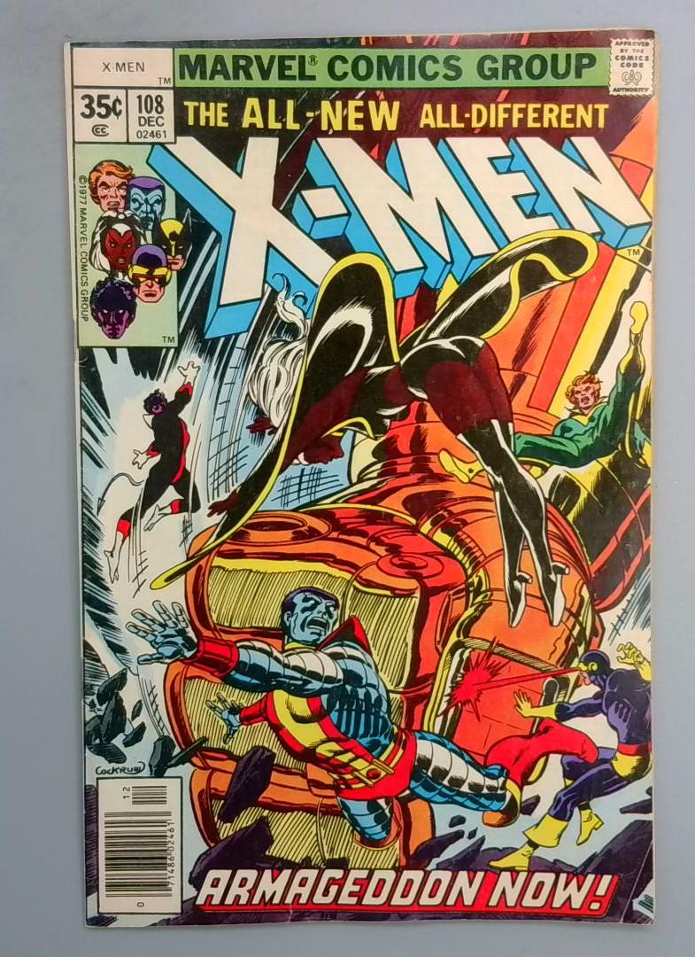 Uncanny X-Men #108, FN- 1st John Byrne Issue Marvel Comics Group, 1977 SN1