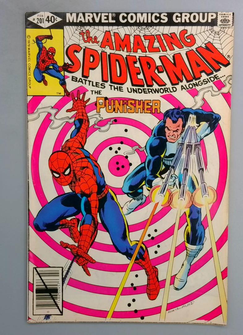 Amazing Spider-Man #201 VG Punisher Marvel 1979 SN1