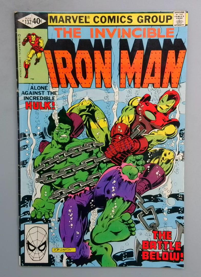 IRON MAN #132 Hulk Marvel 1980