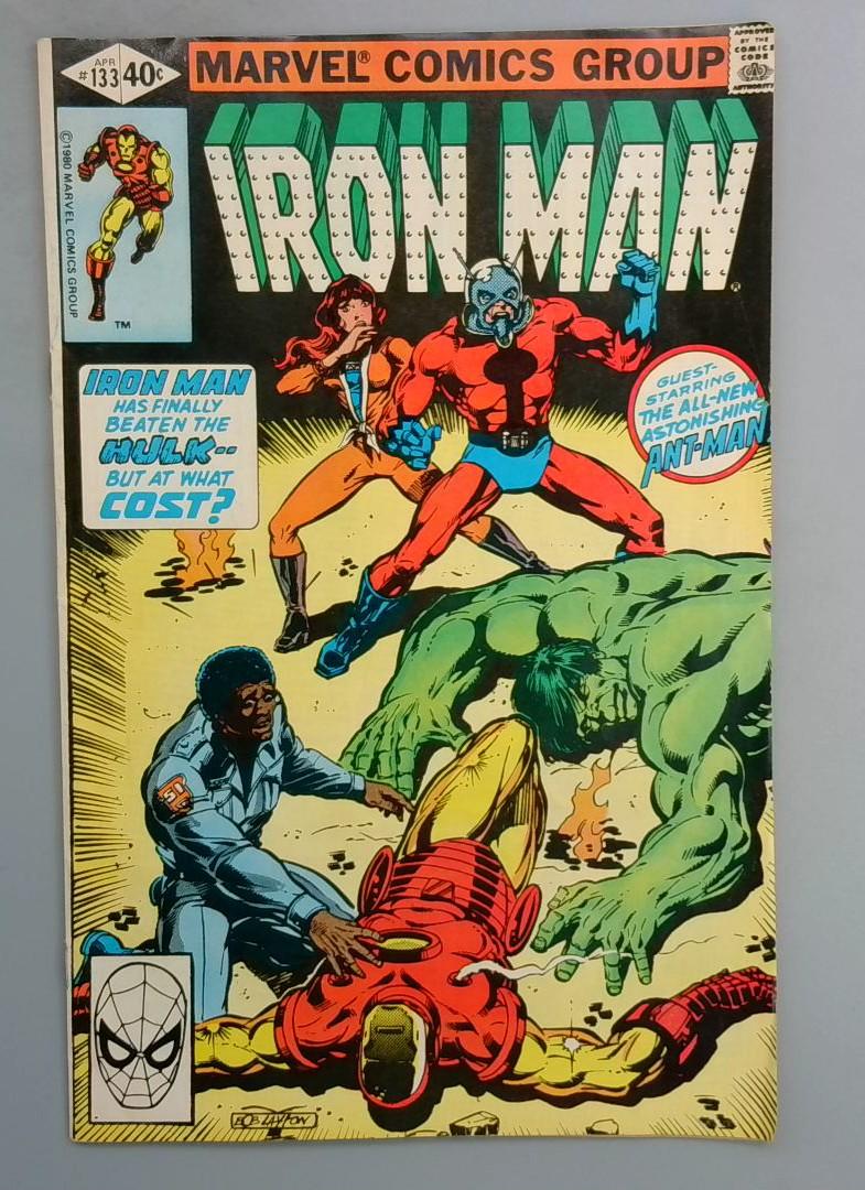 IRON MAN #133 Hulk Marvel 1980 SN1