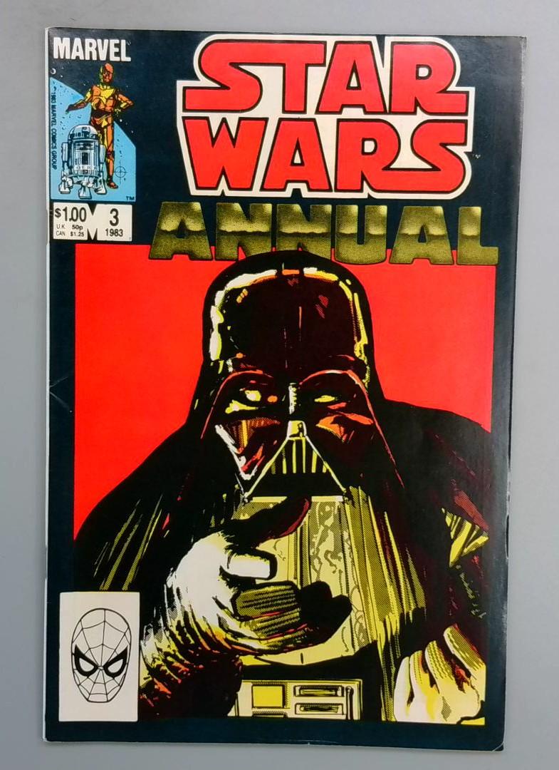STAR WARS ANNUAL #3 FN DIRECT EDITION Marvel 1983 SN1