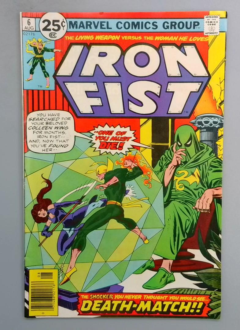Iron Fist #6 VG/FN Marvel 1976 SN1