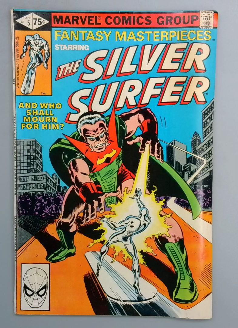 Fantasy Masterpieces #5 VG Silver Surfer Marvel 1980 SN1