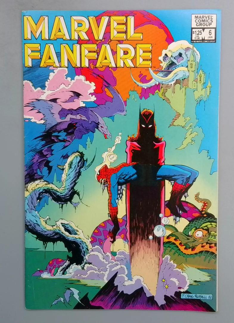 Marvel Fanfare #6 VF Marvel 1983 SN1