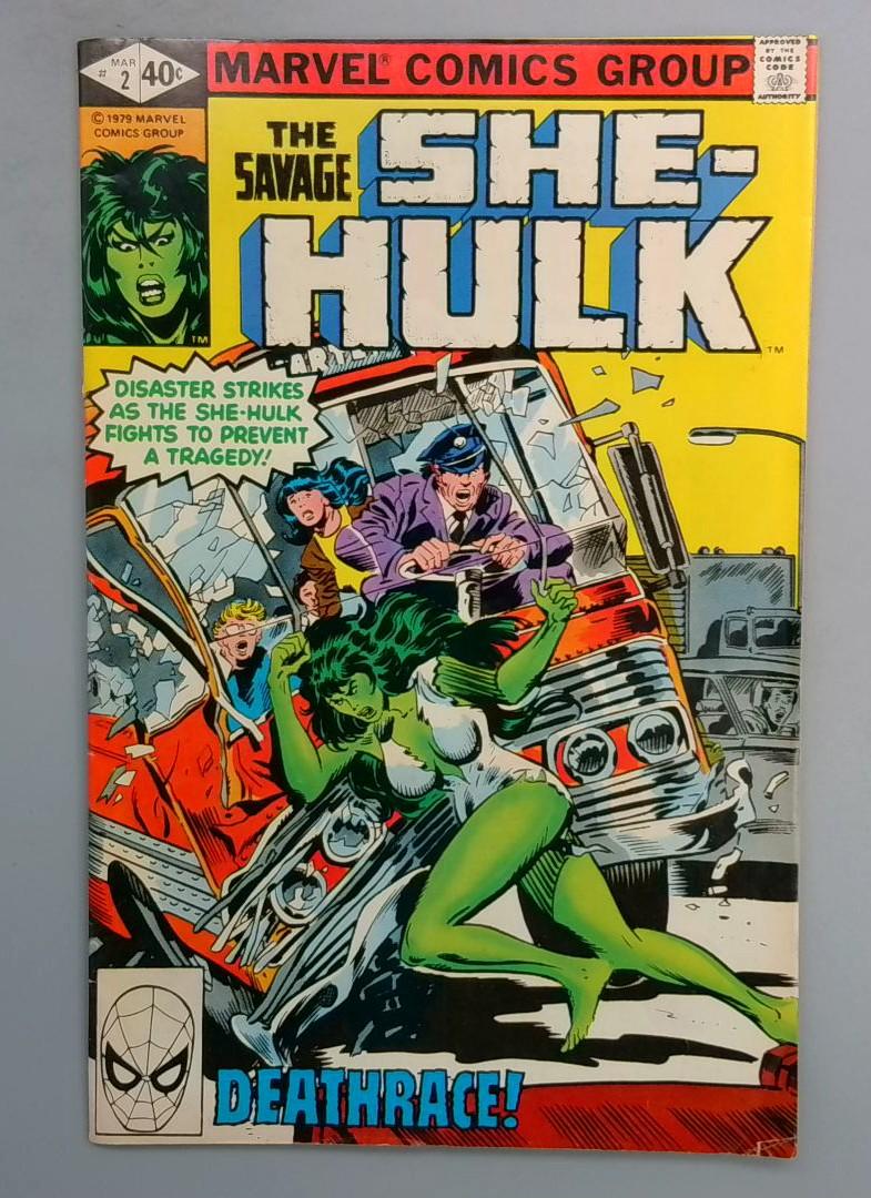Savage She-Hulk #2 2nd She-Hulk Marvel Comics 1980 SN1