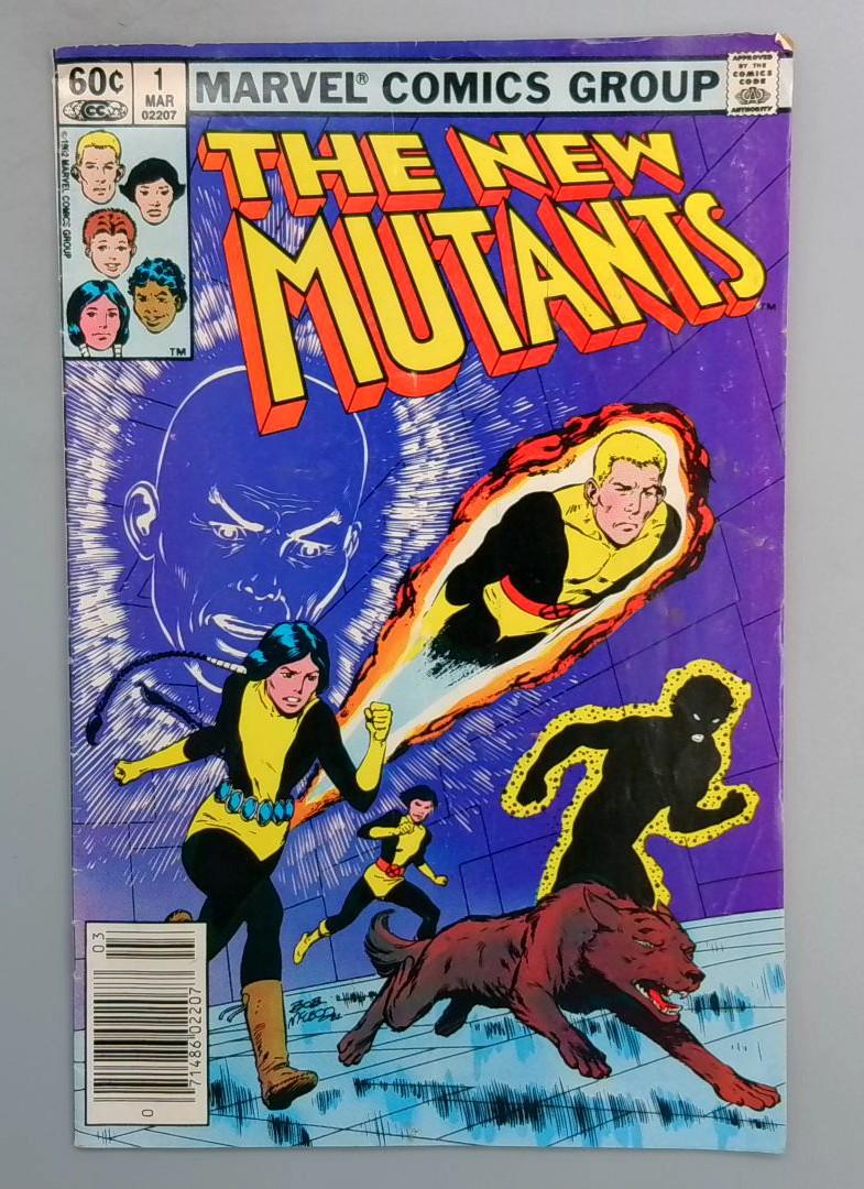 NEW MUTANTS #1 2nd Appearance of New Mutants Newsstand Marvel 1983 SN1