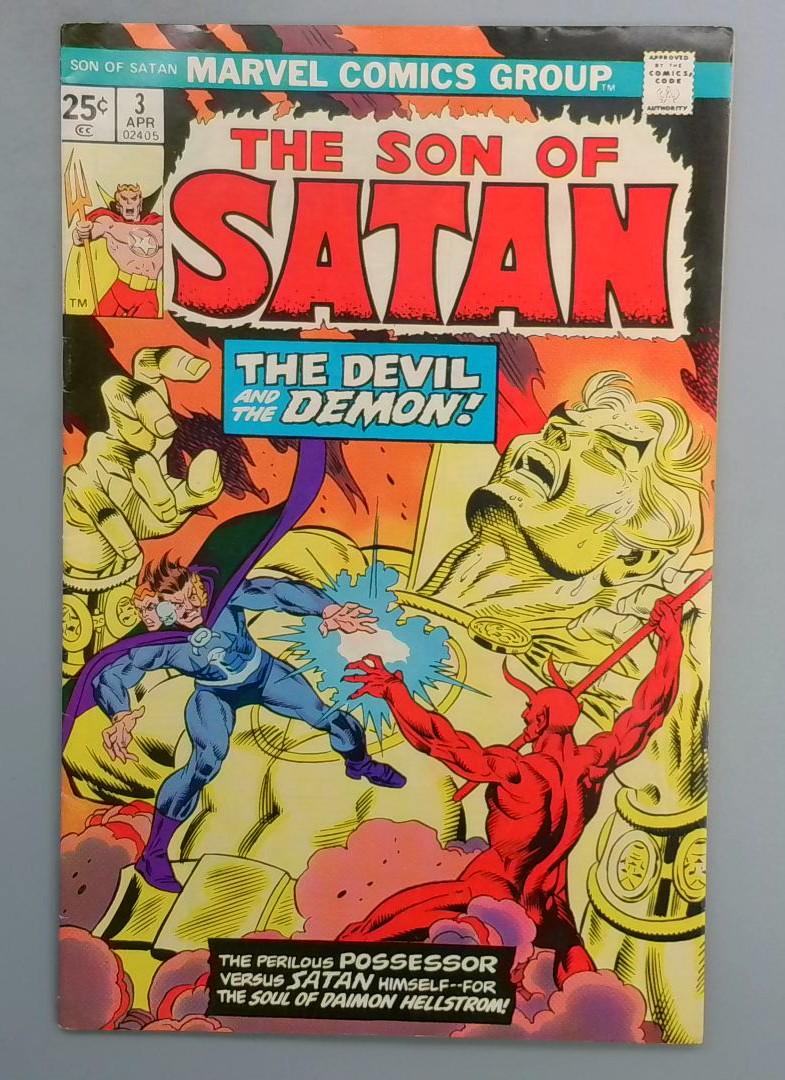 Son of Satan #3, FN Marvel Comics, 1975 SN1