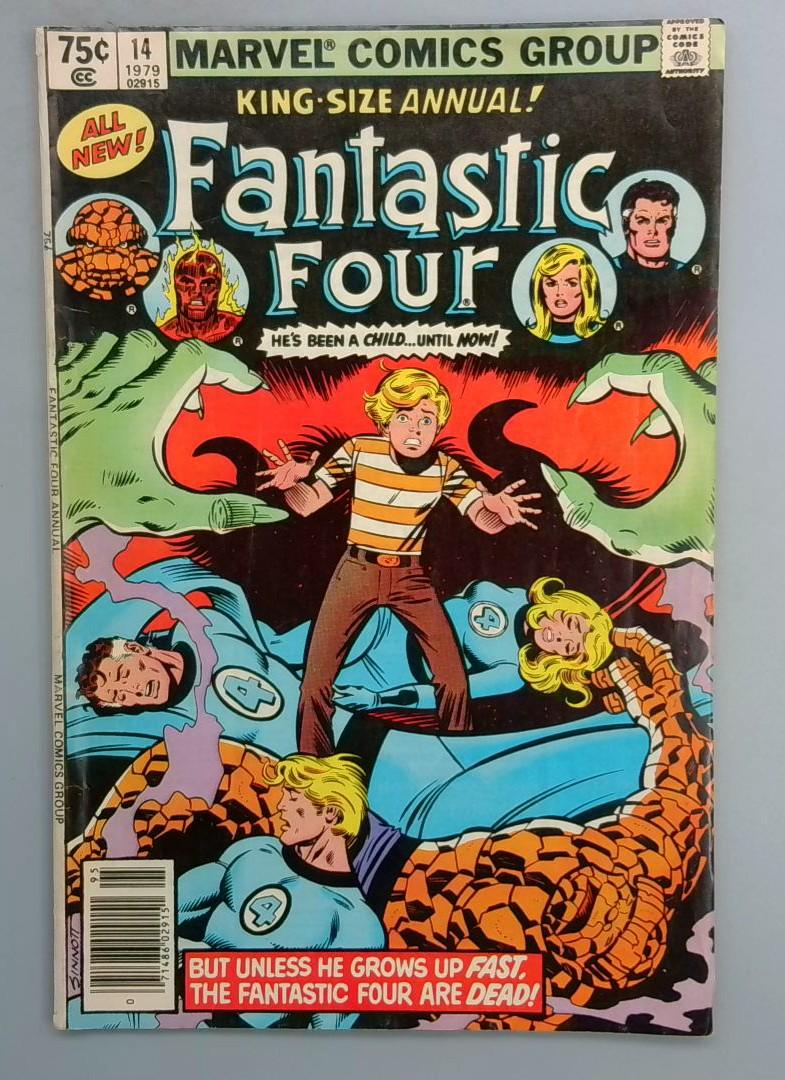 FANTASTIC FOUR ANNUAL #14 NEWSSTAND EDITION Marvel 1979 SN1