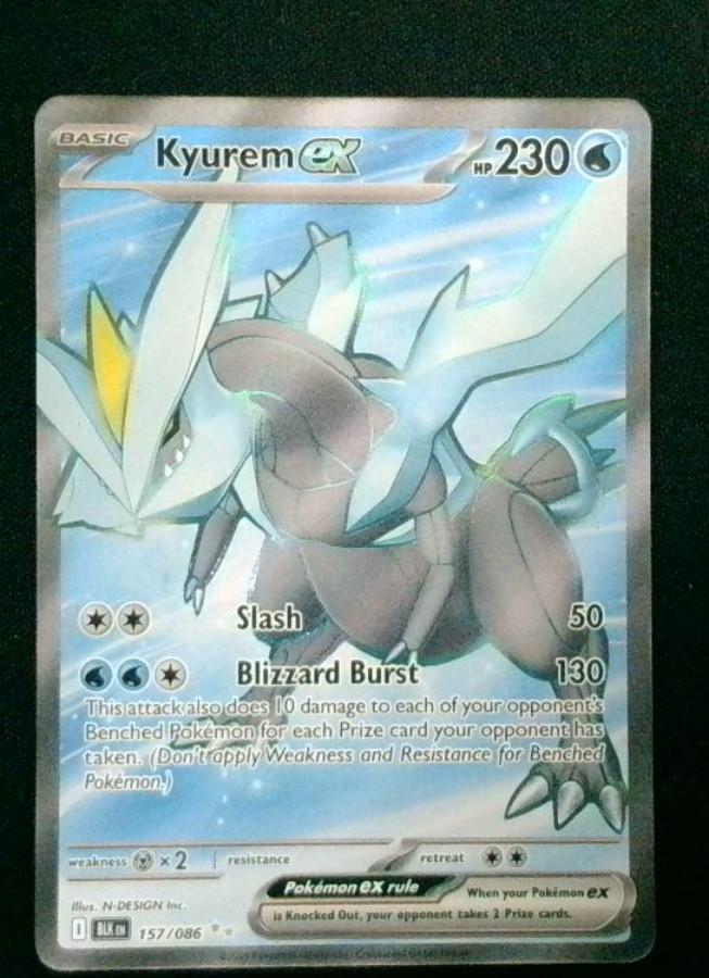 Kyurem EX - 157/086 - Rare Holo