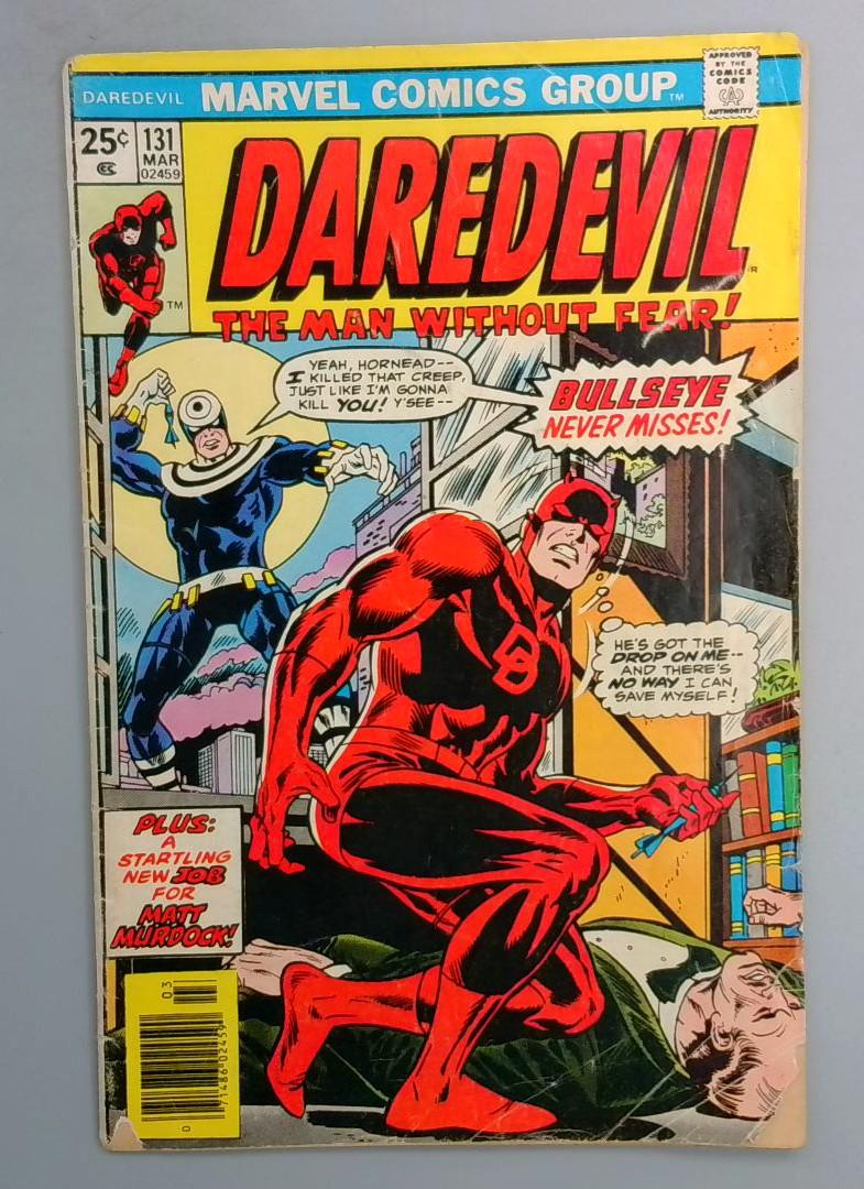 Daredevil #131 GD 1st Bullseye Marvel Comics 1975 NG1