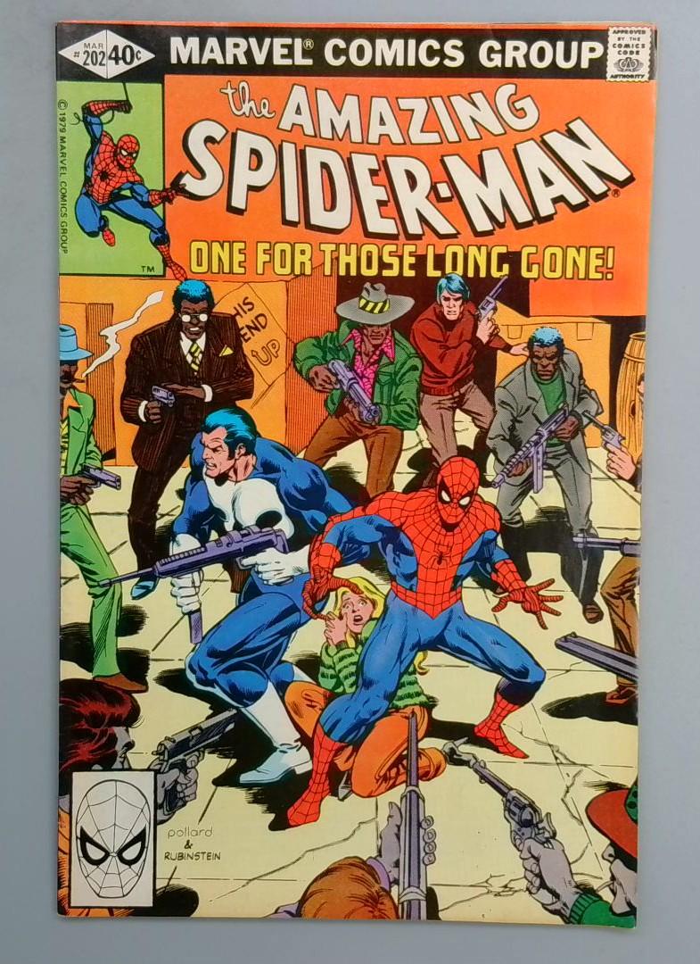 Amazing Spider-Man #202 VG/FN Punisher Marvel 1980 SN1