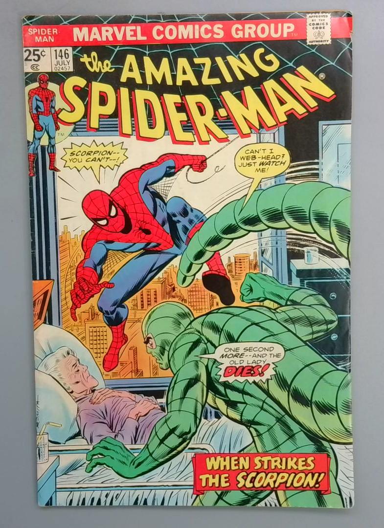Amazing Spider-Man #146 No MVS Marvel Comics 1975 SN1