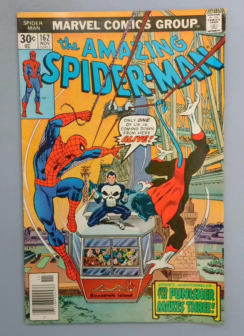 Amazing Spider-Man #162 1st Jigsaw (Billy Russo) Marvel 1976 SN1