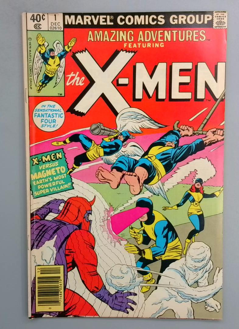 AMAZING ADVENTURES #1 Reprints X-Men 1 NEWSSTAND Marvel 1979 SN1