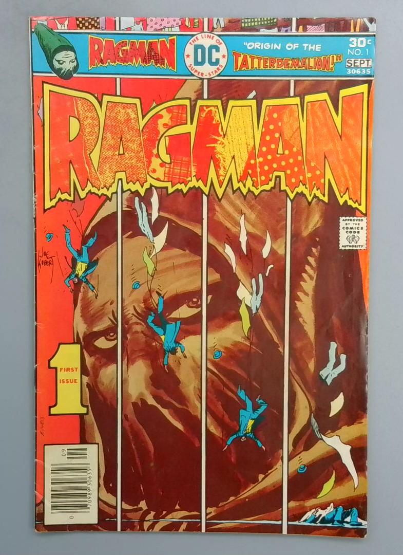 Ragman #1, VG Origin of the Tatterdemalion, DC, 1976 SN1