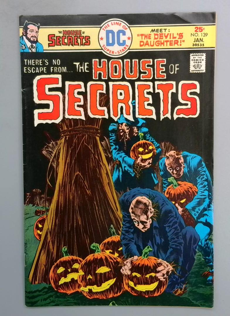 House of Secrets #139 VG/FN Bernie Wrightson Cover DC 1973 SN1