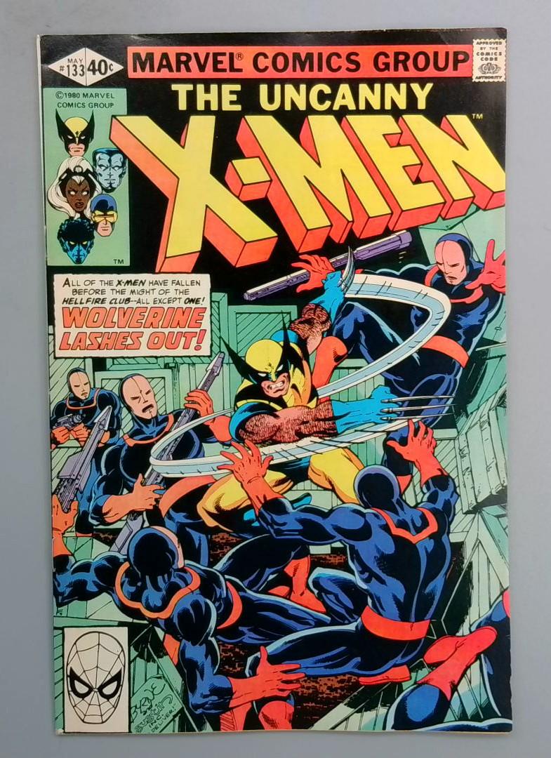Uncanny X-Men #133 FN 1st Wolverine Solo Cover! 🔥 Marvel 1980 SN1