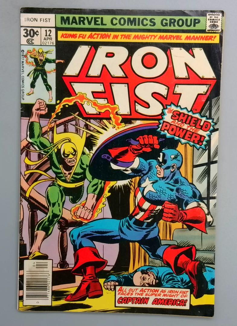 Iron Fist #12 VG/FN Wrecking Crew Marvel 1977 SN1