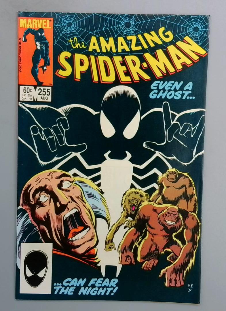 Amazing Spider-man #255 VF/NM 1st Black Fox Marvel 1984 SN1