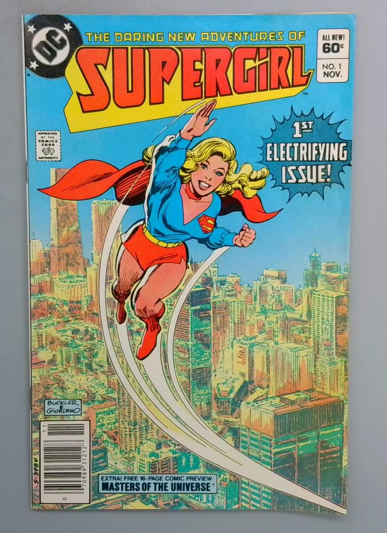 Daring New Adventures of Supergirl #1,  Newsstand DC, 1984 SN1