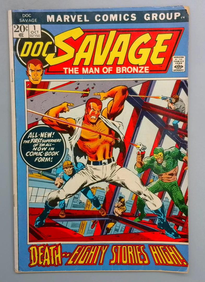 Doc Savage #1, Marvel, 1972 SN1