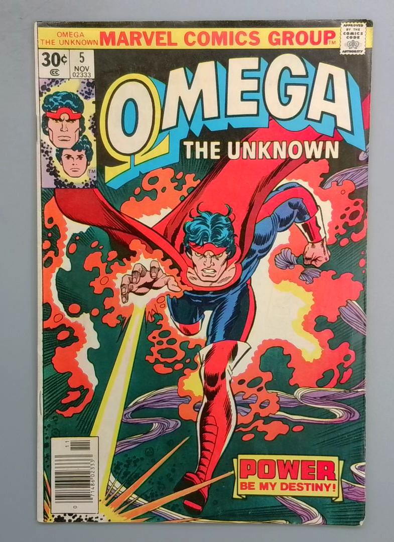 OMEGA THE UNKNOWN #5 Marvel 1976 SN1