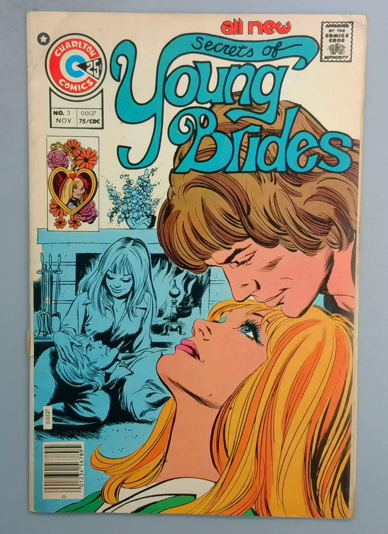 SECRETS OF YOUNG BRIDES #3 Charlton 1975 SN1
