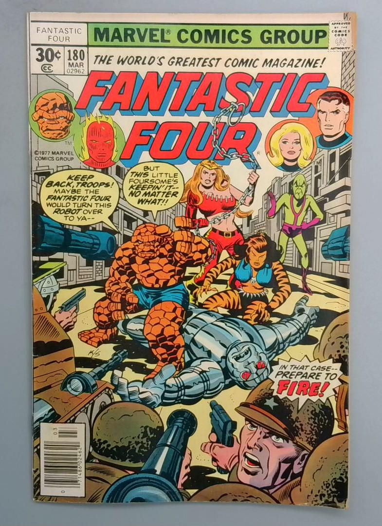 FANTASTIC FOUR #180 Marvel 1977 SN1