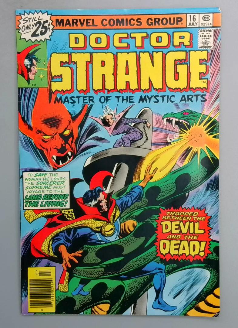DOCTOR STRANGE #16 FN- Marvel 1976 SN1