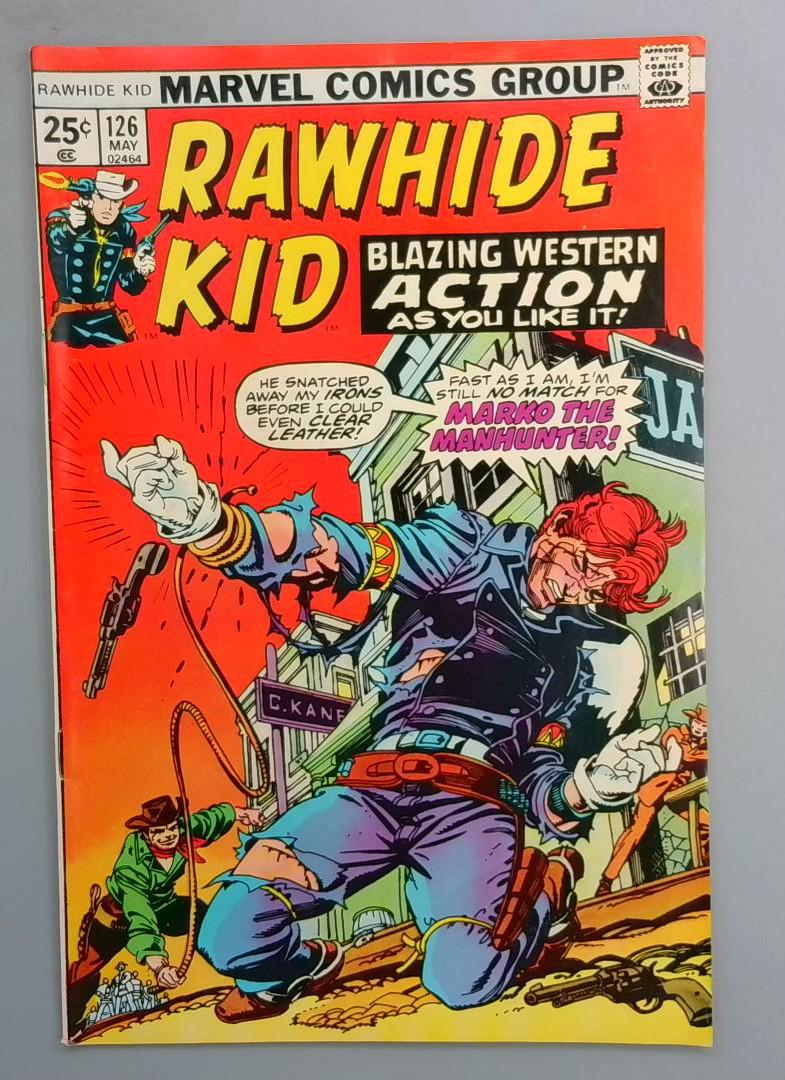 RAWHIDE KID #126 Marvel 1975 SN1