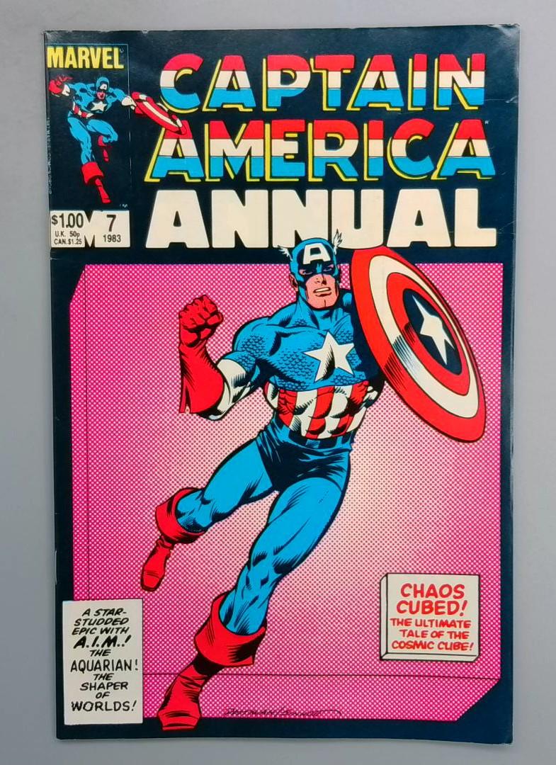 Captain America Annual #7 DIRECT EDITION Marvel 1983 SN1