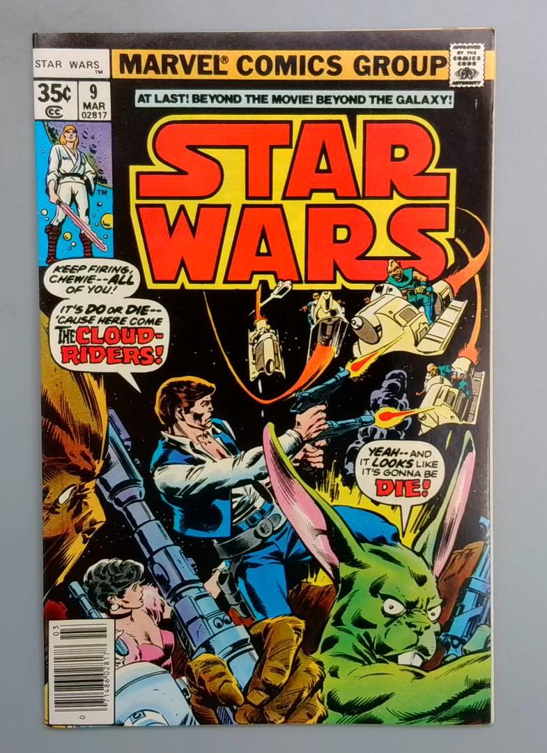 Star Wars #9, VF+ Marvel, 1978 SN1