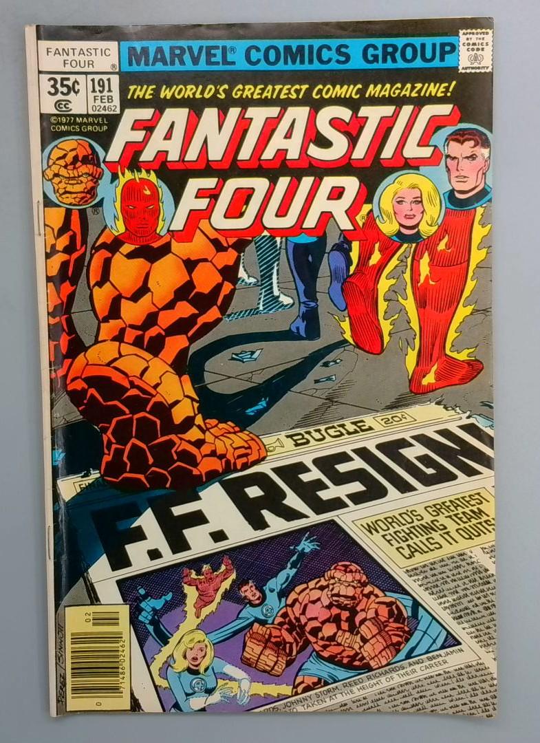 FANTASTIC FOUR #191 Marvel 1978 SN1