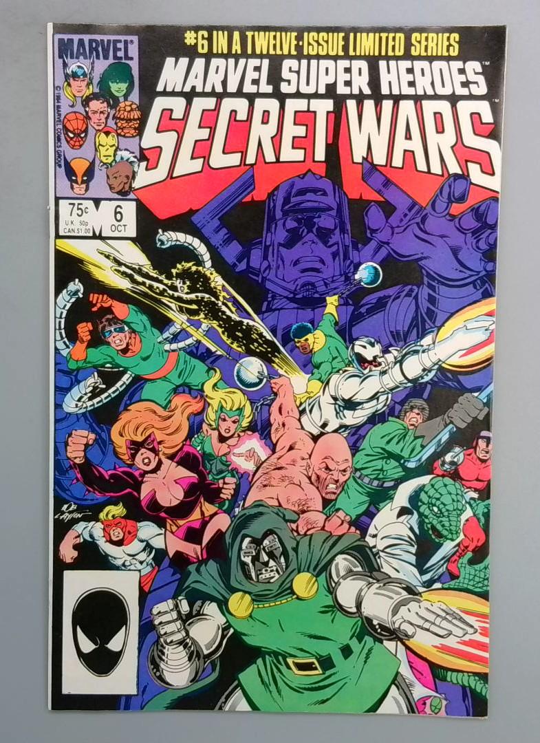 Marvel Super Heroes Secret Wars #6 First Cameo Spider-Woaman MArvel 1984 SN1