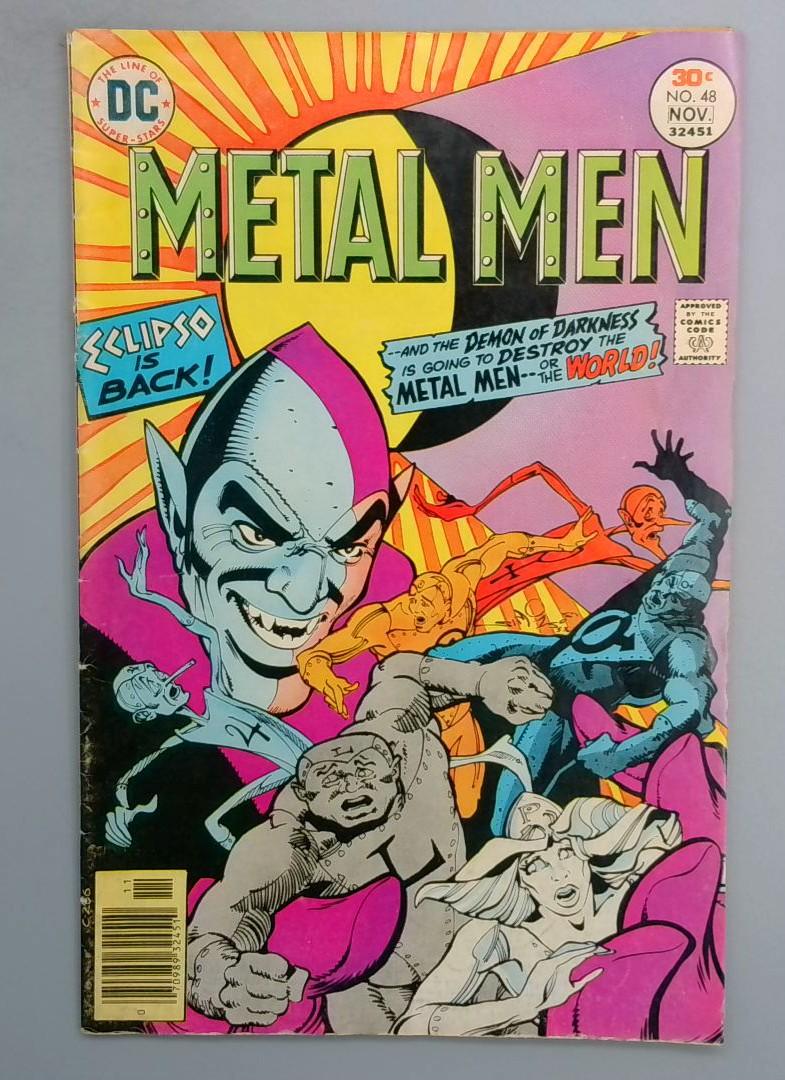 METAL MEN #48 DC 1976 SN1