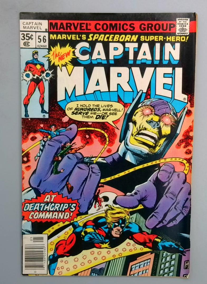 CAPTAIN MARVEL #56 Marvel 1978 SN1