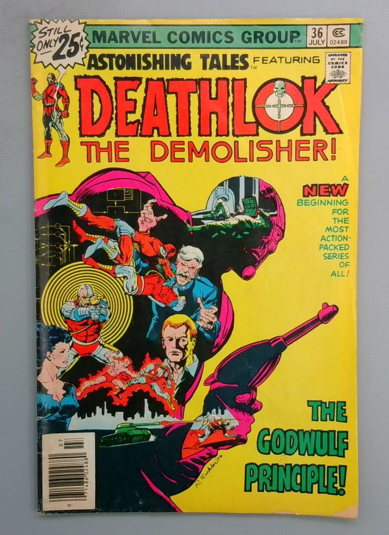 Astonishing Tales #36 1st Appearance of Godwulf Marvel 1976 SN1